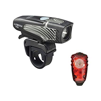 NiteRider Lumina 550 and Solas 30 Headlight and Taillight Combo