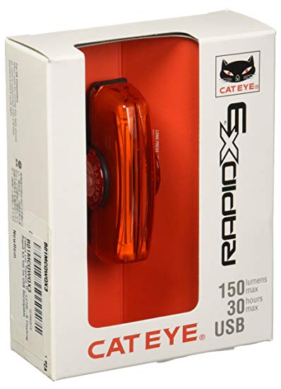 CatEye - Rapid X3 USB Rechargeable LED Bike Safety Light