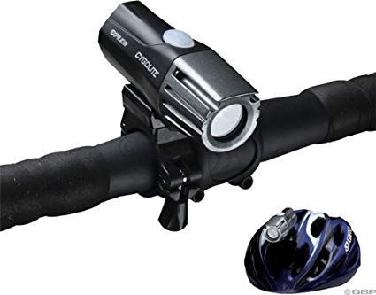 Cygolite Expilion 400 Usb Rechargeable Headlight with Quick Release Li-Ion Battery Stick and Wall Charger