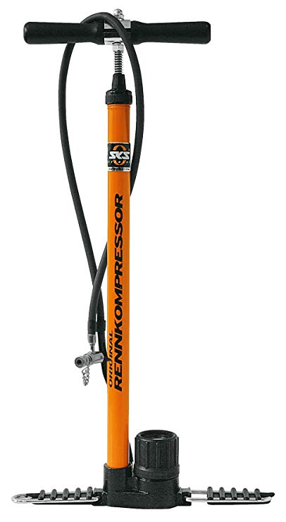 SKS Bike Pump Metal orange
