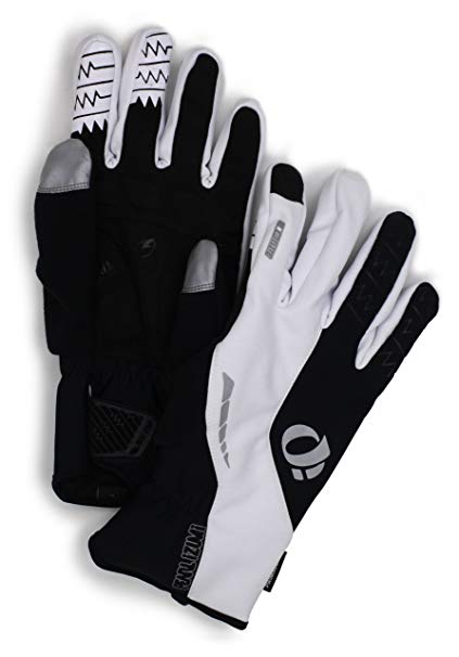 Pearl Izumi Men's Elite Softshell Glove, White, Small