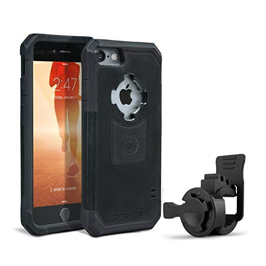 Rokform [iPhone 7 & 8 PLUS] Sport-Series Portable Bike Mount / Holder & Protective Phone Case, Twist Lock Security