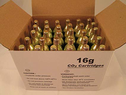 16g CO2 Threaded cartridges