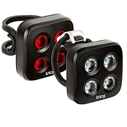 KNOG Blinder Mob the Face Bicycle Head Light/Tail Light Twinpack