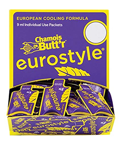 Chamois Butt'r Eurostyle 9mL Packets - 75 Count