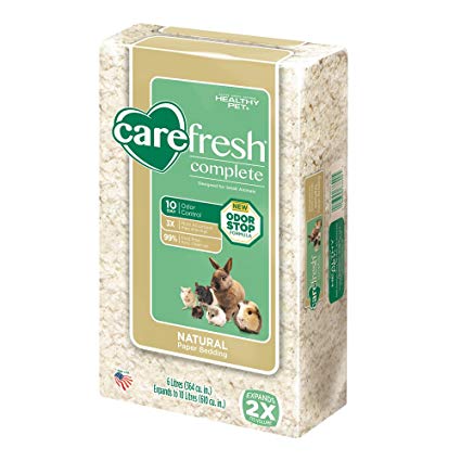 Carefresh ZMNBFHK complete Ultra White Natural Pet Bedding for Small Animals