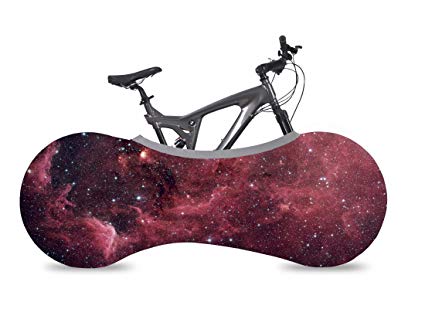 VELOSOCK Bicycle Bike Cover STARDUST for Indoor Storage - Keeps floors and walls DIRT-FREE - Fits 99% of ALL ADULT Bicycles