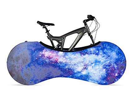VELOSOCK Bicycle Bike Cover GALAXY for Indoor Storage - Keeps floors and walls DIRT-FREE - Fits 99% of ALL ADULT Bicycles