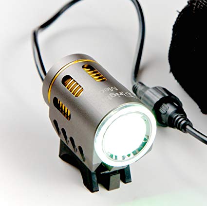 On Sale! 1700 Lumen 'Visualizer' Bike Headlight with Flash Ring - bright and safe